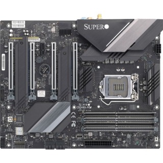 Picture of Supermicro C9Z490-PGW Desktop Motherboard - Intel Z490 Chipset - Socket LGA-1200 - ATX