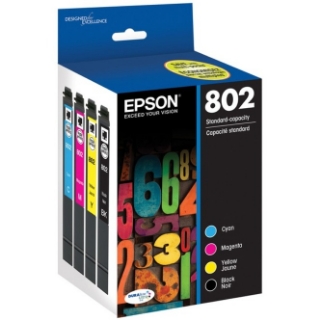 Picture of Epson DURABrite Ultra T802 Original Ink Cartridge - Black, Color