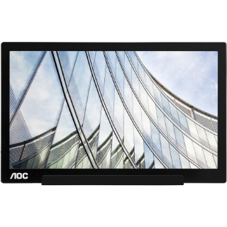 Picture of AOC I1601C 15.6" Full HD WLED LCD Monitor - 16:9 - Black, Silver
