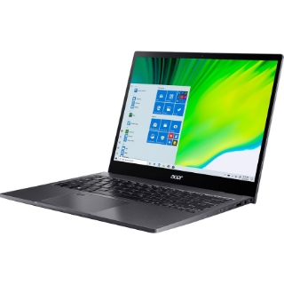 Picture of Acer Spin 5 SP513-54N SP513-54N-70PU 13.5" Touchscreen Convertible 2 in 1 Notebook - 2256 x 1504 - Intel Core i7 10th Gen i7-1065G7 Quad-core (4 Core) 1.30 GHz - 16 GB Total RAM - 512 GB SSD - Steel Gray