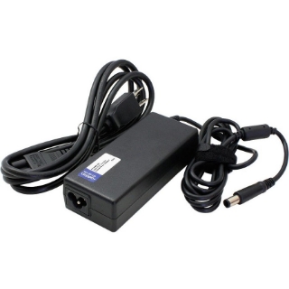 Picture of Dell HH44H Compatible 90W 19.5V at 4.62A Black 7.4 mm x 5.0 mm Laptop Power Adapter and Cable