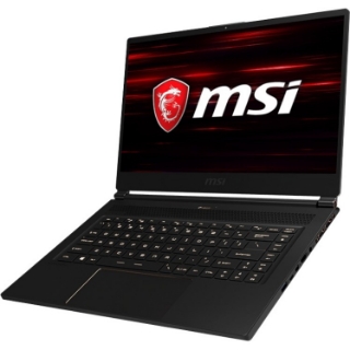 Picture of MSI GS65 Stealth GS65 Stealth-006 15.6" Gaming Notebook - 1920 x 1080 - Intel Core i7 8th Gen i7-8750H 2.20 GHz - 16 GB Total RAM - 512 GB SSD - Matte Black with Gold Diamond