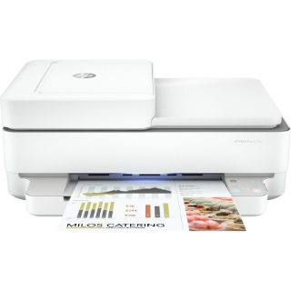 Picture of HP Envy 6400 6455e Inkjet Multifunction Printer-Color-Copier/Mobile Fax/Scanner-4800x1200 dpi Print-Automatic Duplex Print-1000 Pages-225 sheets Input-Color Flatbed Scanner-1200 dpi Optical Scan-Color Fax-Wireless LAN-HP Smart App-Mopria