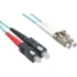 Picture of Axiom LC/SC 10G Multimode Duplex OM3 50/125 Fiber Optic Cable 8m