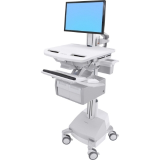 Picture of Ergotron StyleView Cart with LCD Pivot, SLA Powered, 2 Tall Drawers (2x1)