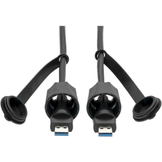 Picture of Tripp Lite USB-A Cable SuperSpeed USB 3.0/3.1 Industrial Shielded M/M 3ft