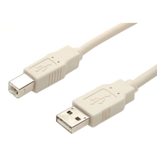 Picture of StarTech.com StarTech.com - USB cable - 4 pin USB Type A (M) - 4 pin USB Type B (M) - 10 ft