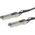 Picture of StarTech.com MSA Uncoded Compatible 0.5m 10G SFP+ to SFP+ Direct Attach Cable - 10 GbE SFP+ Copper DAC 10 Gbps Low Power Passive Twinax