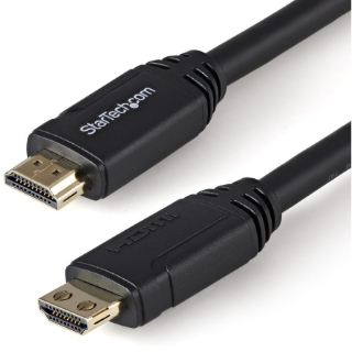 Picture of StarTech.com 9.8ft 3m HDMI 2.0 Cable, 4K 60Hz Long Premium Certified High Speed HDMI Cable with Ethernet, Ultra HD HDMI Cable Male to Male