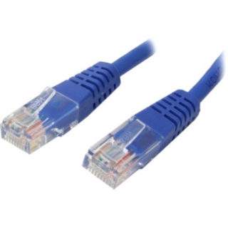 Picture of StarTech.com 3 ft Blue Molded Cat5e UTP Patch Cable