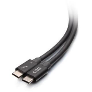 Picture of C2G 1.5ft Thunderbolt 4 USB C Cable - USB C to USB C - 40Gbps - M/M