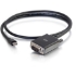 Picture of C2G 6ft Mini DisplayPort to VGA Adapter Cable Black