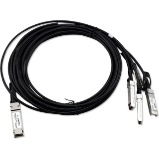 Picture of Axiom 40GBASE-CR4 QSFP+ to 4 10GBASE-CU SFP+ Passive DAC Arista Compatible 5m