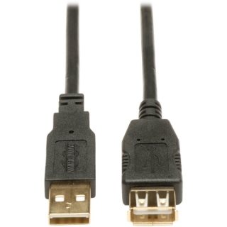 Picture of Tripp Lite 6ft USB 2.0 Hi-Speed Extension Cable Shielded A Male / Female