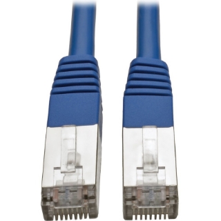 Picture of Tripp Lite Cat5e 350 MHz Molded Shielded STP Patch Cable (RJ45 M/M), Blue, 3 ft.