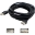 Show details for AddOn 5-Pack of 15ft USB 2.0 (A) Male to Female Black Cables Picture of AddOn 5-Pack of 15ft USB 2.0 (A) Male to Female Black Cables
