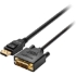 Picture of Kensington DisplayPort 1.1 (M) to DVI-D (M) Passive Unidirectional Cable, 6ft