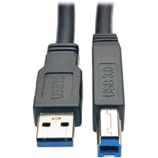 Picture of Tripp Lite 25ft USB 3.0 SuperSpeed Active Repeater Cable A Male/B Male