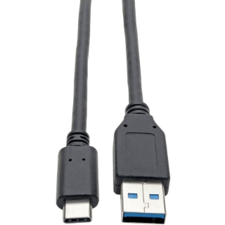 Picture of Tripp Lite USB C to USB-A Cable 5 Gbps USB 3.1 Gen 1 M/M USB Type C 6ft 6'