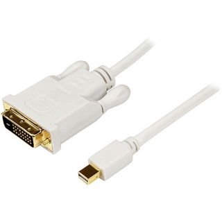 Picture of StarTech.com 3 ft Mini DisplayPort to DVI Adapter Converter Cable - Mini DP to DVI 1920x1200 - White