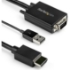 Picture of StarTech.com 3m VGA to HDMI Converter Cable with USB Audio Support - 1080p Analog to Digital Video Adapter Cable - Male VGA to Male HDMI