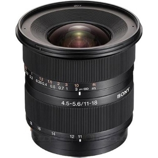 Picture of Sony SAL-1118 DT 11-18mm f/5.5-5.6 Super Wide Zoom Lens