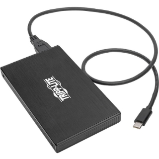 Picture of Tripp Lite USB 3.1 Gen 2 10Gbps SATA SSD/HDD USB-C Enclosure Adapter w/ UASP