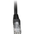 Picture of Tripp Lite 2ft Cat6 Gigabit Snagless Molded Patch Cable RJ45 M/M Black 2'