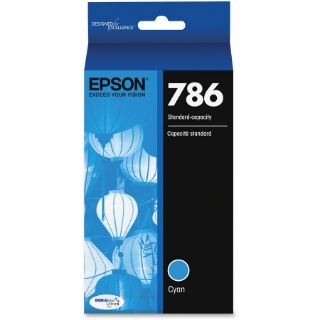 Picture of Epson DURABrite Ultra 786 Original Ink Cartridge - Cyan