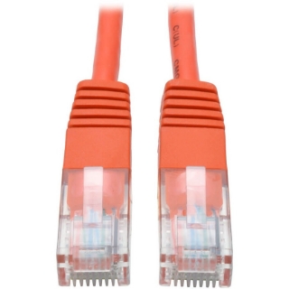 Picture of Tripp Lite 14ft Cat5e / Cat5 350MHz Molded Patch Cable RJ45 M/M Orange 14'