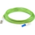 Picture of AddOn 7m LC (Male) to CS (Male) Straight Lime Green OM5 Duplex Fiber OFNR (Riser-Rated) Patch Cable