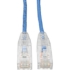 Picture of Tripp Lite Cat6 UTP Patch Cable (RJ45) - M/M, Gigabit, Snagless, Molded, Slim, Blue, 15 ft.