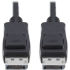 Picture of Tripp Lite DisplayPort 1.4 Cable w Latching Connectors 8K HDR M/M Black 10ft
