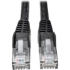 Picture of Tripp Lite Cat6 Gigabit Snagless Molded Patch Cable RJ45 50 Pc Bulk Pack 1'