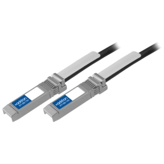 Picture of AddOn Cisco SFP-H10GB-CU0-5M Compatible TAA Compliant 10GBase-CU SFP+ to SFP+ Direct Attach Cable (Passive Twinax, 0.5m)