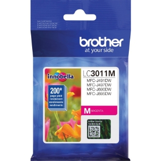 Picture of Brother LC3011M Original Ink Cartridge - Single Pack - Magenta