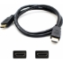 Picture of 15ft HDMI 1.4 Male to HDMI 1.4 Male Black Cable Which Supports Ethernet Channel For Resolution Up to 4096x2160 (DCI 4K)