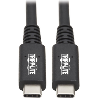 Picture of Tripp Lite USB4 40Gbps Cable (M/M)-USB-C, 8K 60 Hz, 100W PD Charging, Black, 31 in.(0.8 m)