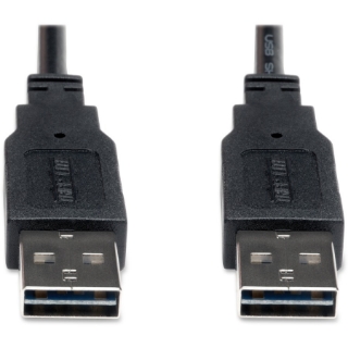 Picture of Tripp Lite 6ft USB 2.0 High Speed Reversible Connector Cable Universal M/M