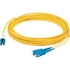 Picture of AddOn 41m LC (Male) to SC (Male) Straight Yellow OS2 Duplex LSZH Fiber Patch Cable