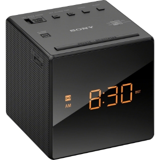 Picture of Sony ICF-C1BLACK Desktop Clock Radio - 100 mW RMS - Mono