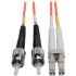 Picture of Tripp Lite 1M Duplex Multimode 62.5/125 Fiber Optic Patch Cable LC/ST 3' 3ft 1 Meter