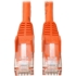 Picture of Tripp Lite 25ft Cat6 Gigabit Snagless Molded Patch Cable RJ45 M/M Orange 25'