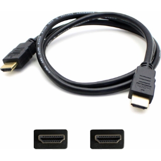 Picture of 5PK 3ft HDMI 1.4 Male to HDMI 1.4 Male Black Cables Which Supports Ethernet Channel For Resolution Up to 4096x2160 (DCI 4K)