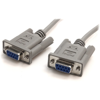 Picture of StarTech.com StarTech.com Serial Null modem cable - DB-9 (F) - DB-9 (F) - 3 m