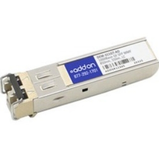 Picture of AddOn D-Link DEM-311GT Compatible TAA Compliant 1000Base-SX SFP Transceiver (MMF, 850nm, 550m, LC)