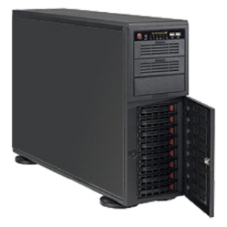 Picture of Supermicro SuperChassis SC743TQ-903B System Cabinet