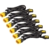 Picture of APC by Schneider Electric Power Cord Kit (6 ea), Locking, C13 to C14, 1.2m, North America