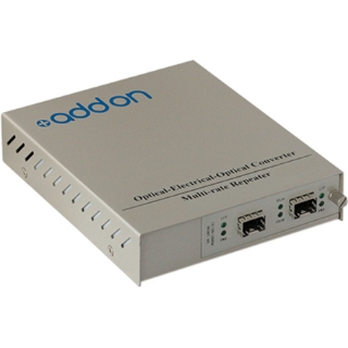 Picture of AddOn 10G OEO Converter (3R Repeater) with 2 Open SFP+ Slots Standalone Media Converter Card Kit