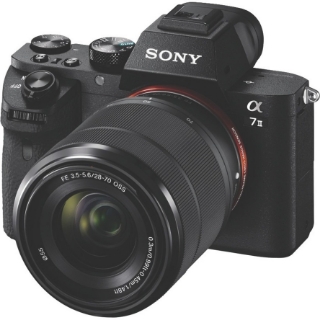 Picture of Sony Alpha a7II 24.3 Megapixel Mirrorless Camera with Lens - 1.10" - 2.76" - Black